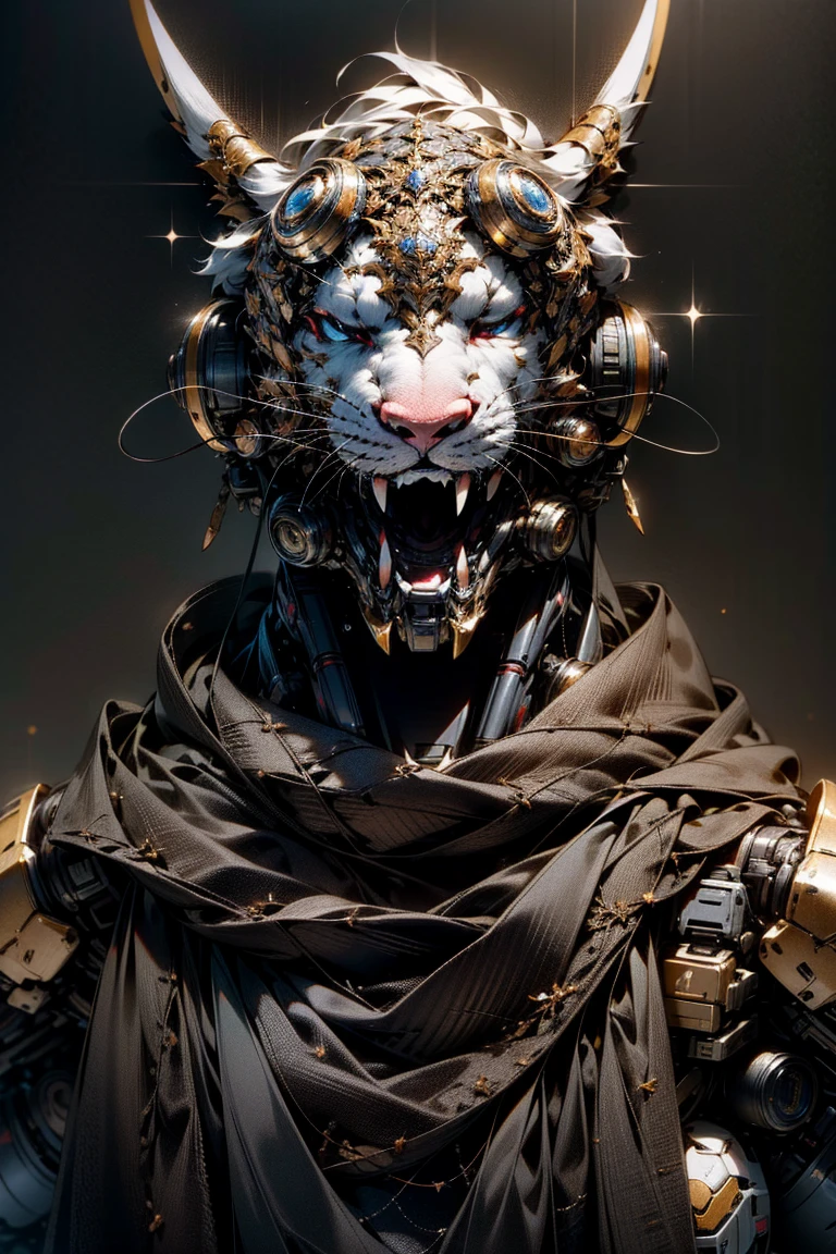 <lora:robot_orc:0.7>,robot_orc,orc,animal,cable,science fiction,
no humans,mecha,cave,, 8k, best quality, masterpiece, rule of thirds, superb, high resolution, sharp focus, extremely detailed description, professional, gorgeous and intricate details,