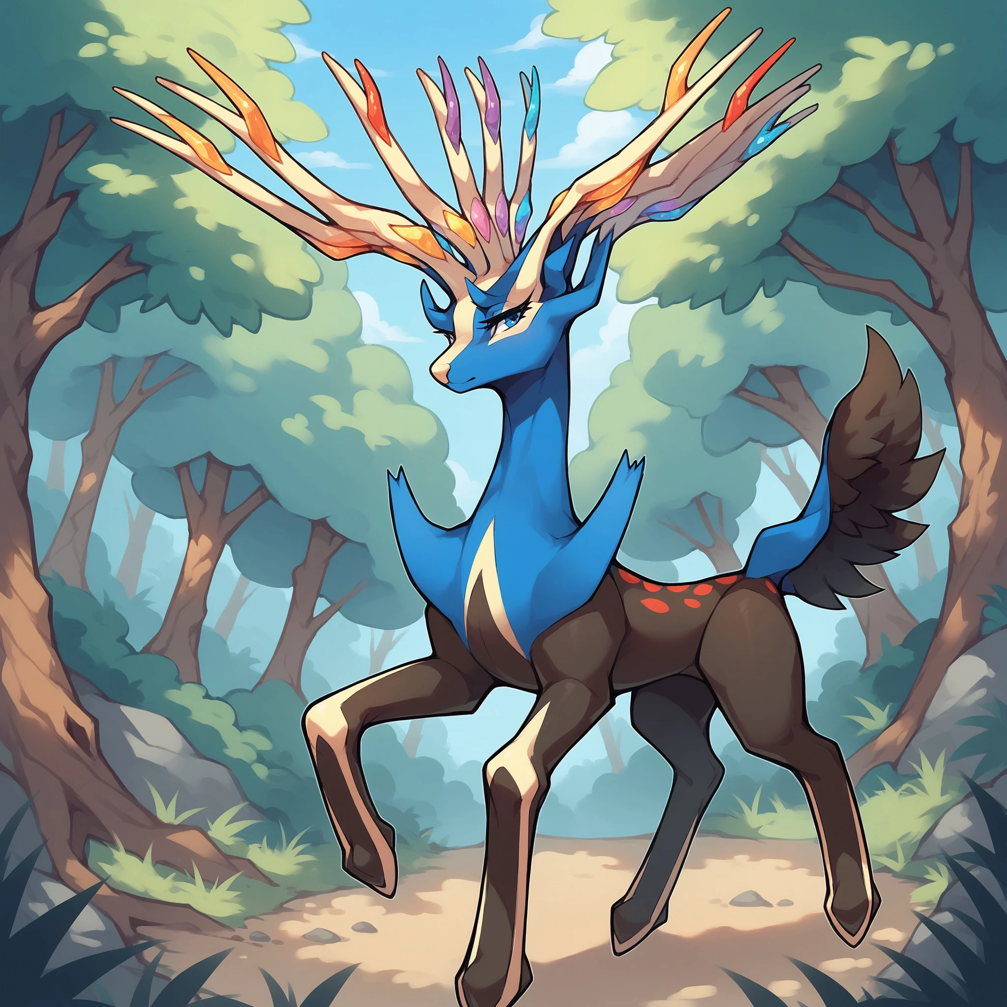 Xerneas (Pokemon) [Pony/Illustrious] Pony