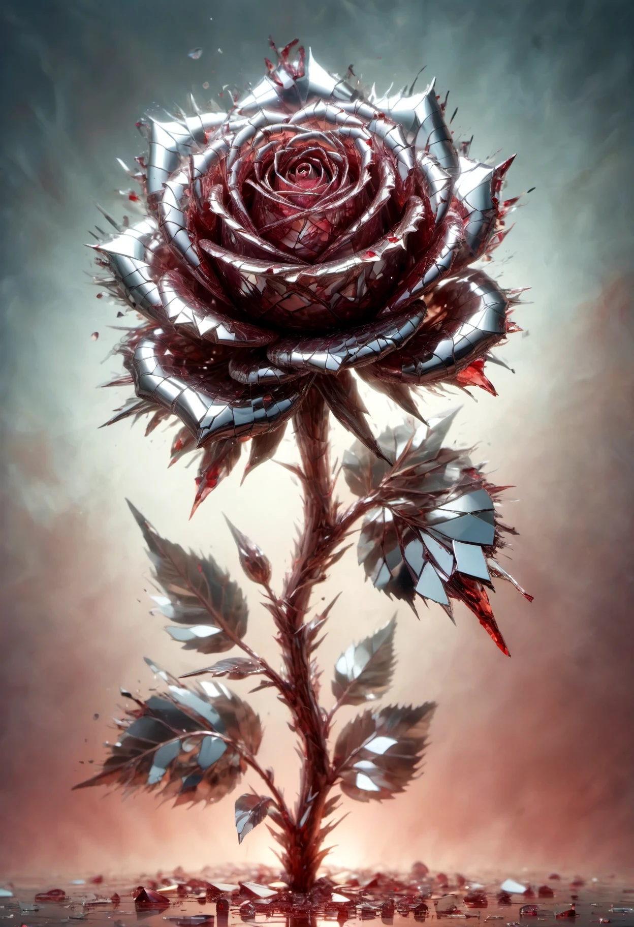 DonMBr0ck3nM1rr0rXL dustyrose bloody light garnet <lora:DonMBr0ck3nM1rr0rXL:1>