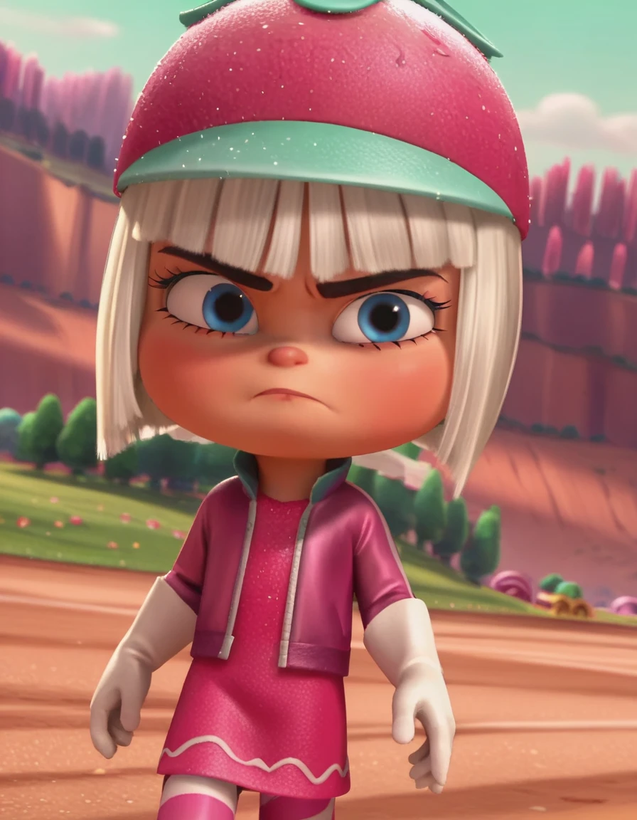 score_9, score_8_up, score_7_up, source_anime,
taffytamuttonfudge, <lora:taffyta-muttonfudge-ponyxl-lora-nochekaiser:1>,
taffyta muttonfudge, blue eyes, gloves, hat, white hair, pink headwear,
outdoors, landscape, frown,
looking at viewer, solo, cowboy shot, dutch angle,