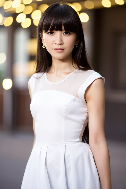 1girl,(RAW photo, best quality), (realistic, photo-realistic:1.4), masterpiece, an extremely delicate and beautiful, extremely detailed, 2k wallpaper, Amazing, finely detail, extremely detailed CG unity 8k wallpaper, ultra-detailed, highres, soft light, beautiful detailed girl, extremely detailed eyes and face, beautiful detailed nose, beautiful detailed eyes,cinematic lighting,perfect anatomy,slender body
wearing a white peplum dress,white skirt,(bokeh:1.2)
at a flower park,sakura flowers,flower garden,
<lora:kashinoyuka_lora:0.8>