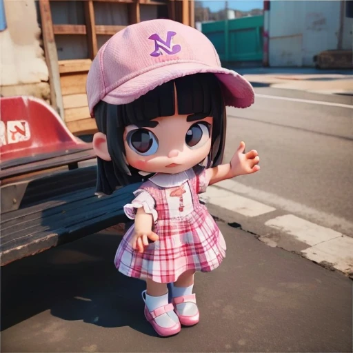 3d,1girl, <lora:3d_rendering_catoon:1>