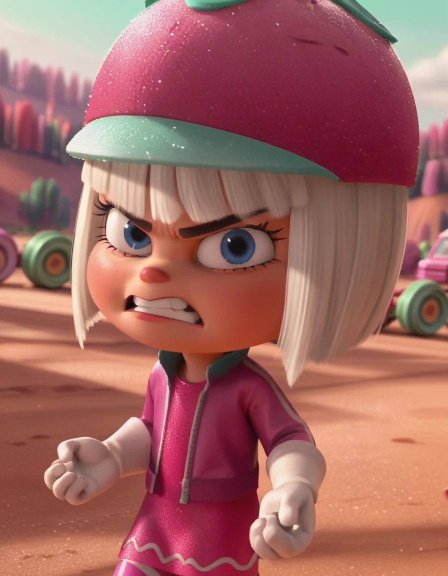score_9, score_8_up, score_7_up, source_anime,
taffytamuttonfudge, <lora:taffyta-muttonfudge-ponyxl-lora-nochekaiser:1>,
taffyta muttonfudge, blue eyes, gloves, hat, white hair, pink headwear,
outdoors, landscape, angry,
looking at viewer, solo, cowboy shot, dutch angle,