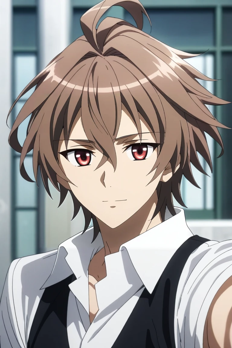 score_9, score_8_up, score_7_up, source_anime, rating_safe, intricate details, anime screencap, , official style, , depth of field, 1boy, solo, male focus, <lora:sieg_fate_apocrypha_pony:0.84>, sieg_fate_apocrypha, brown hair, red eyes, short hair, hair between eyes, bangs, ahoge, rule of thirds, tokyo tower, dawn, outstretched arms, half-closed eyes, smile, , <lora:sdxl_lightning_8step_lora:1>