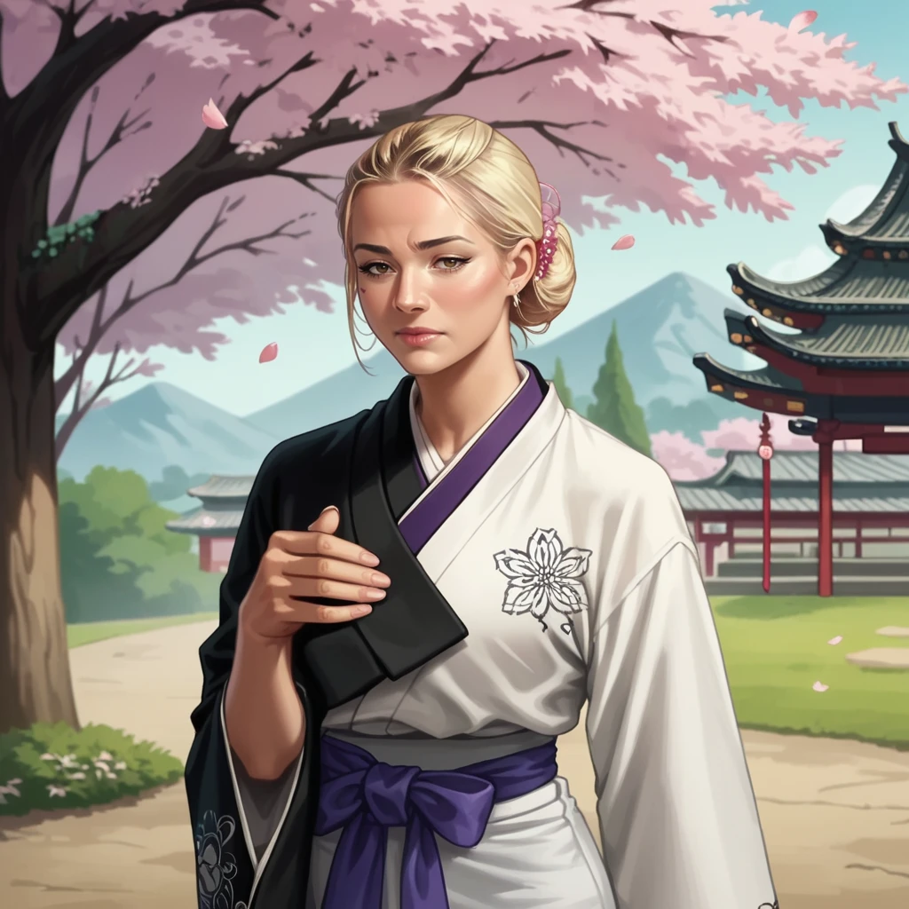 score_9, score_8_up, score_7_up, score_6_up,source_anime, anime 2d, anime screencap, face of a woman dressed in a long kimono, background a cherry blossom face closeup, olxdunne, <lora:oliviadunne_ponyxl_aut_xl_1_st_wicap_merger_77_93_99_05_03_02-olxdunne:1>