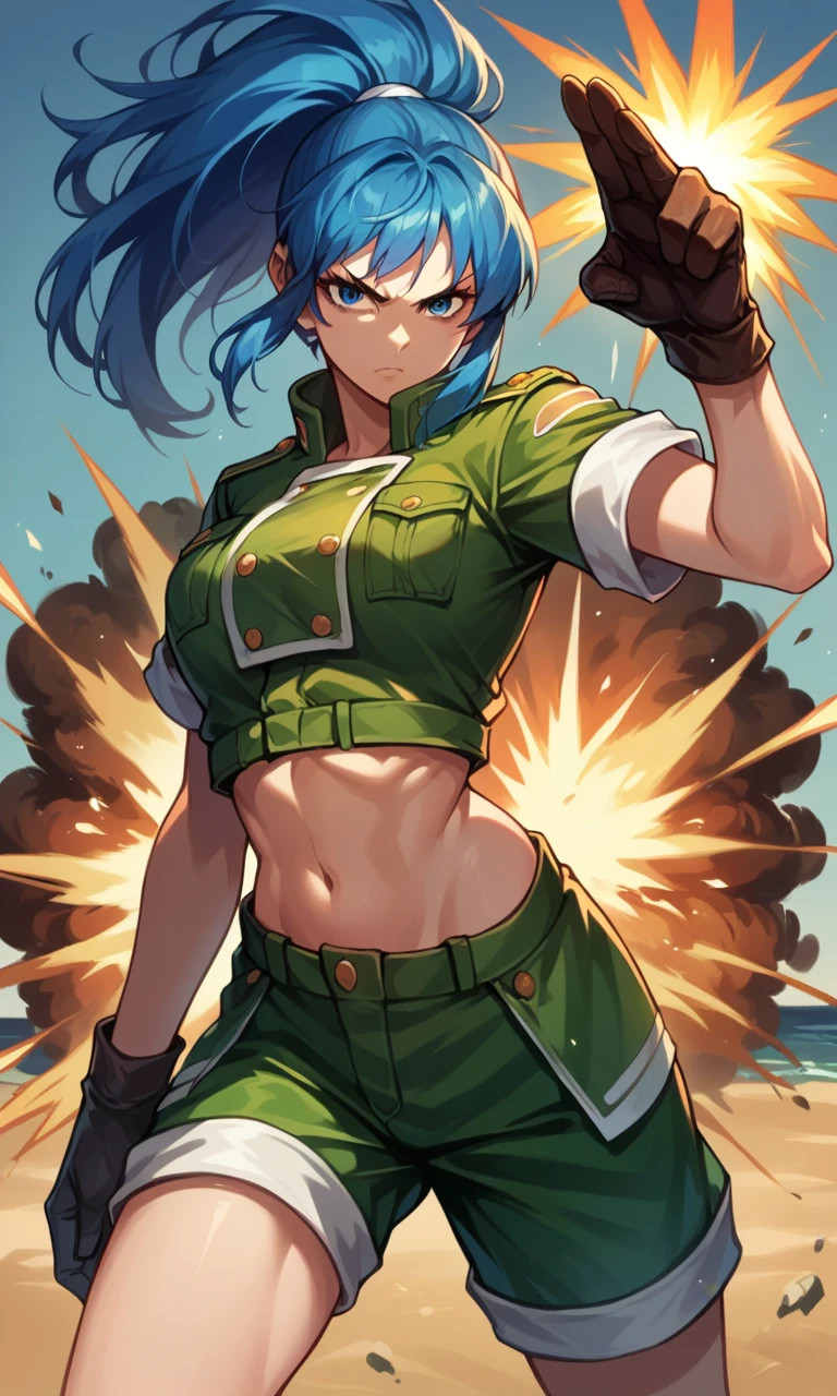 The King of Fighters - Leona Heidern l PonyXL (3 Outfits)