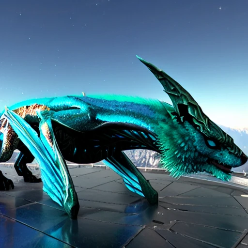 managarmr, dinosaur, dragon, animal, realistic