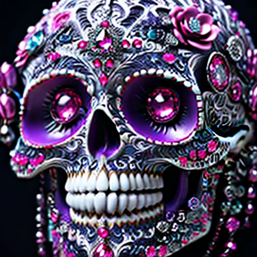 jeweled skull
