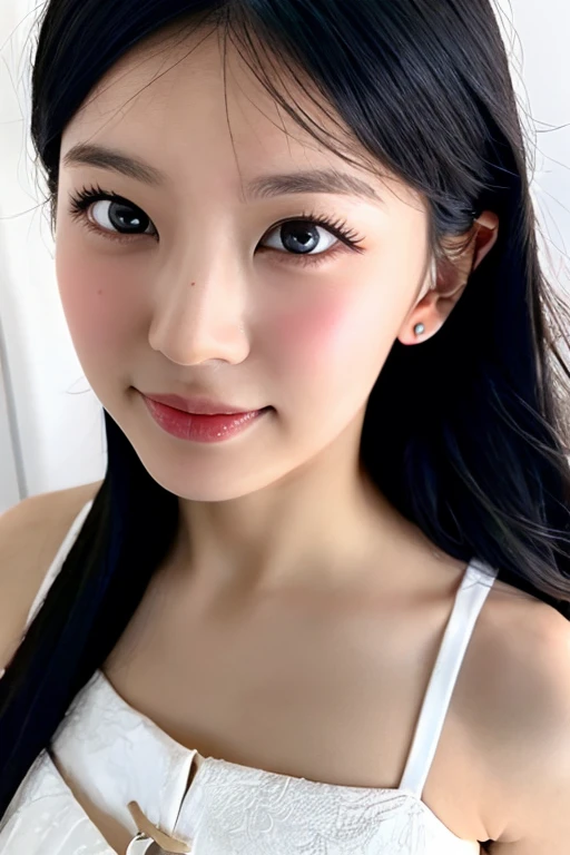 (masterpiece, best quality:1.4), 8k, highres, shiny skin, lips, super detailed skin, detailed beautiful face and eyes, spotlight, professional lighting, brown eyes, white skin, pink dress, jewelry, full body, dancing, dance costume, kooo123, close up <lora:ILLIO_MOOO_v1:0.8>