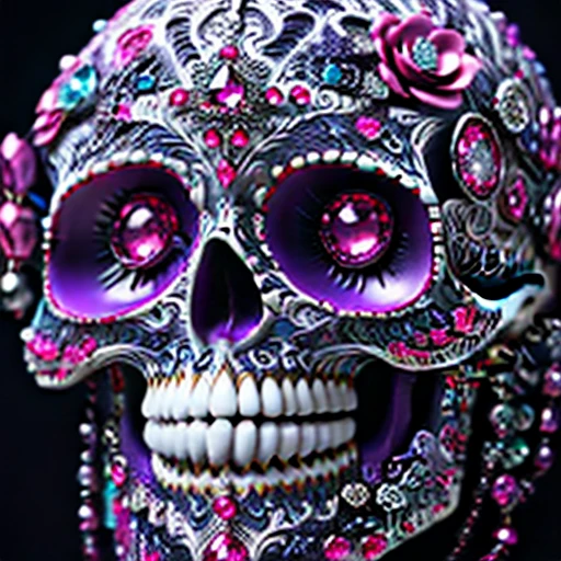 jeweled skull