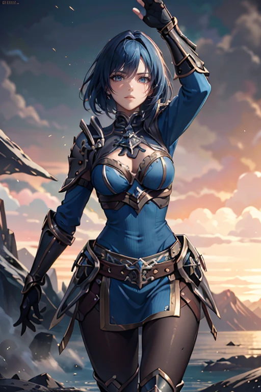 <lora:HXarmour_058:0.9>,mountain,Kung fu pose,, hxarmour,1girl,(light blue armour:1.3),, ultra-detailed,extremely delicate and beautiful,(by exquisite colors block),masterpiece,best quality,unreal engine 5 rendering,movie light,movie lens,movie special effects,detailed details,HDR,UHD,8K,CG wallpaper,