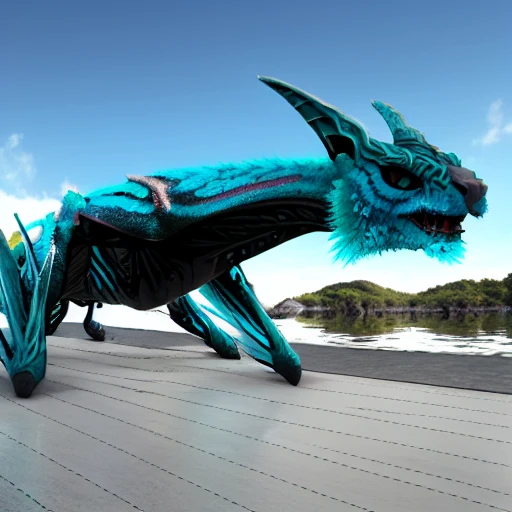 managarmr, dinosaur, dragon, animal, realistic