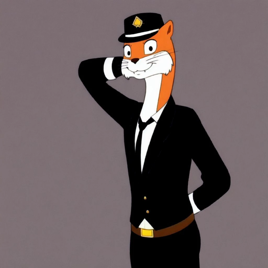 <lora:commander_jogjebi:0.7>
commander_jogjebi, solo, 1boy, masterpiece,
black suit, hands behind back, black tie,
medals,