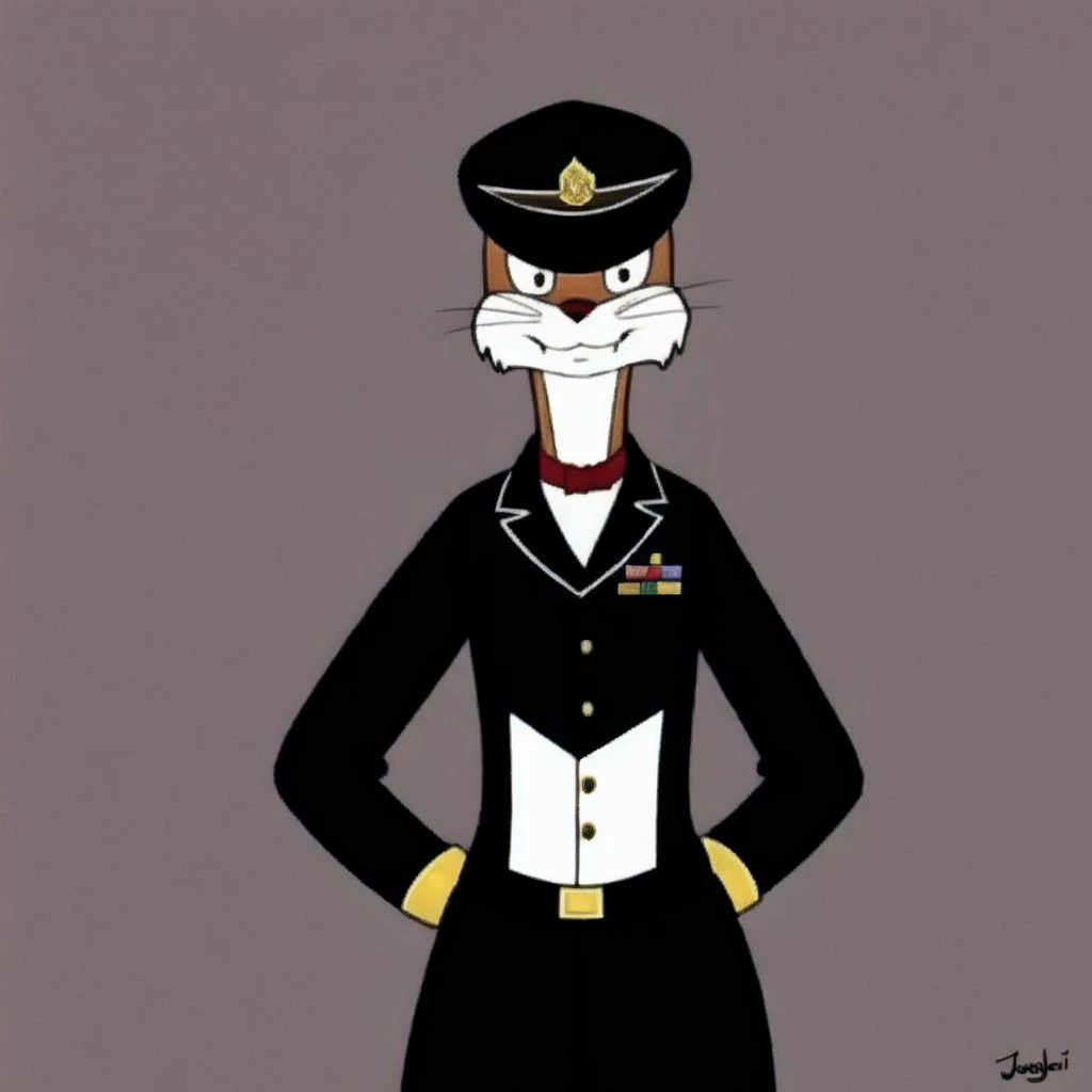 <lora:commander_jogjebi:0.7>
commander_jogjebi, solo, 1boy, masterpiece,
black suit, hands behind back, (medals:1.1),