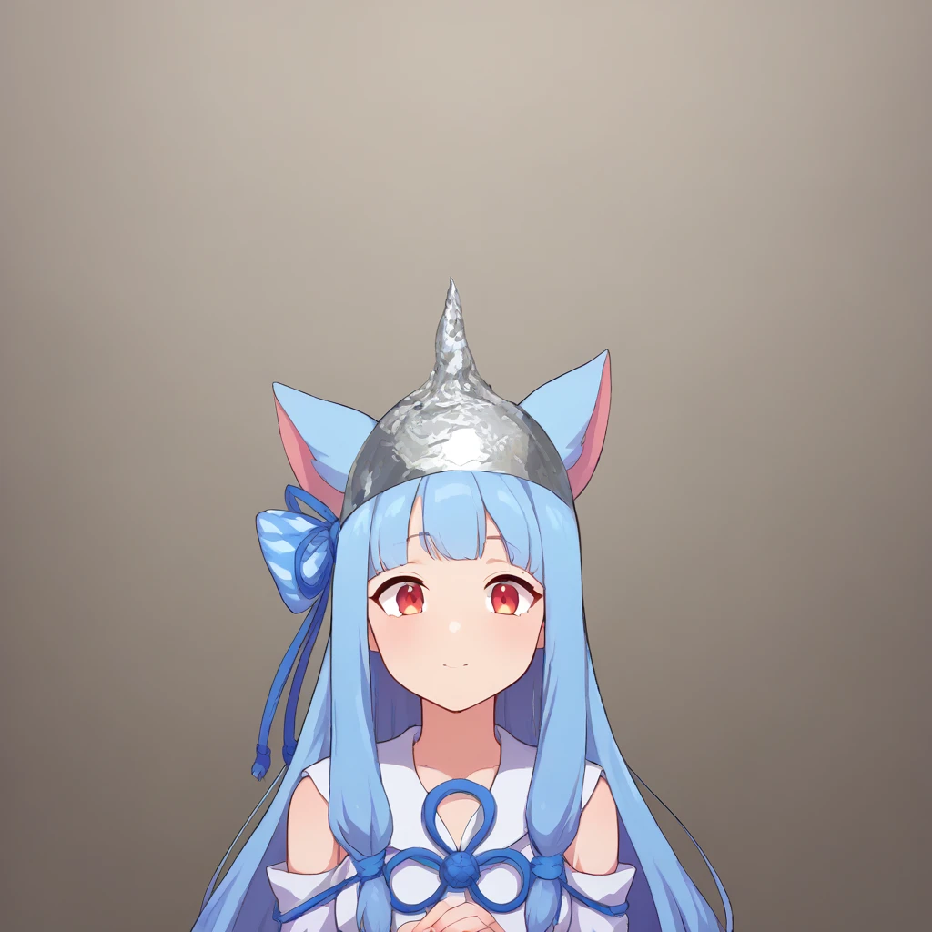 score_9, score_8_up, score_7_up, score_6_up, score_5_up, score_4_up, source_anime,BREAK, 1girl, kotonoha aoi, tin_foil_hat
<lora:tin_foil_hat_pony:0.9> <lora:aoi_pony_v1:1>