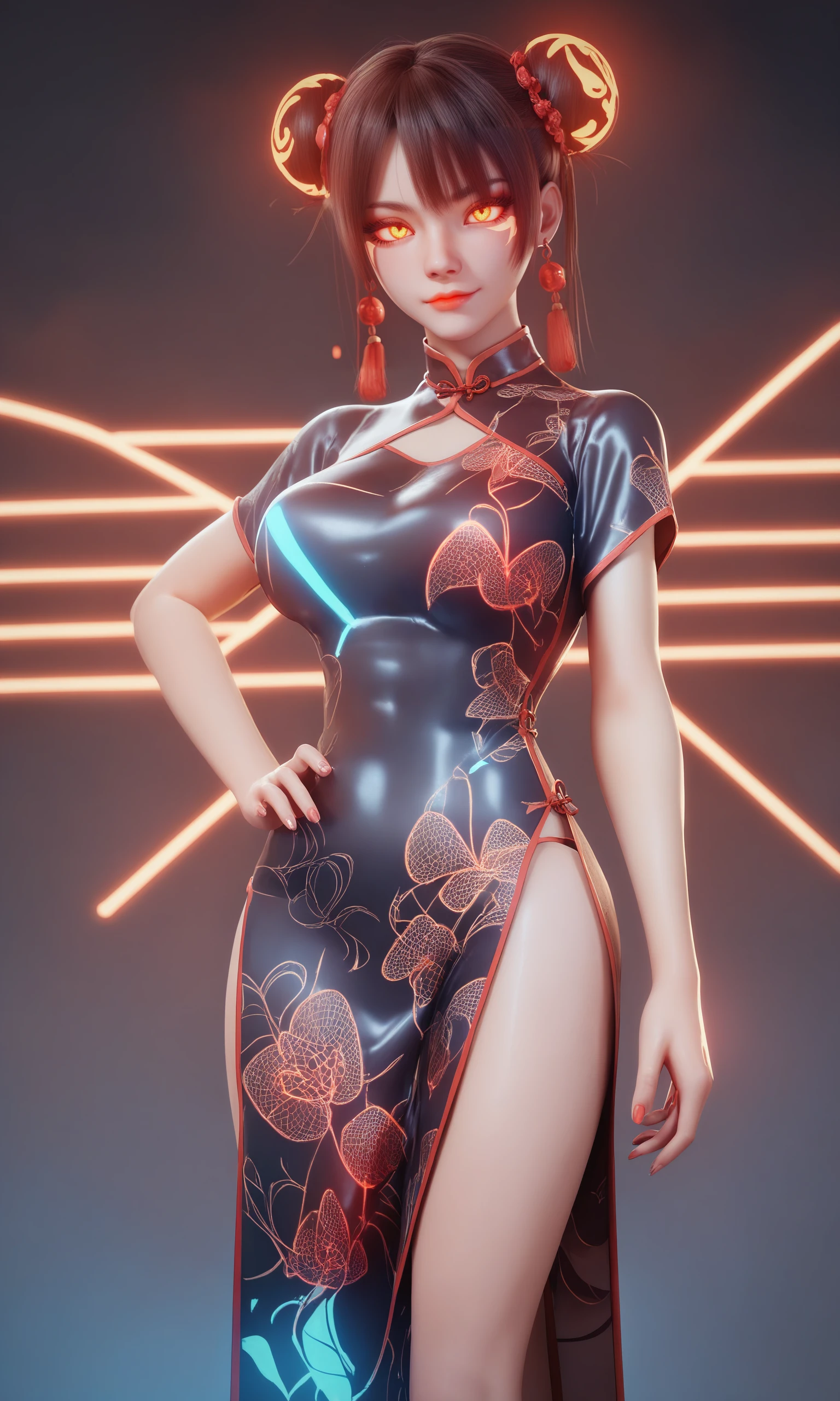 core_9,score_8_up,score_7_up,score_6_up,score_5_up,score_4_up,
1girl,glowing neon smirk,glowing neon lipstick,glowing neon eye shadow,chinese_style,china_dress,