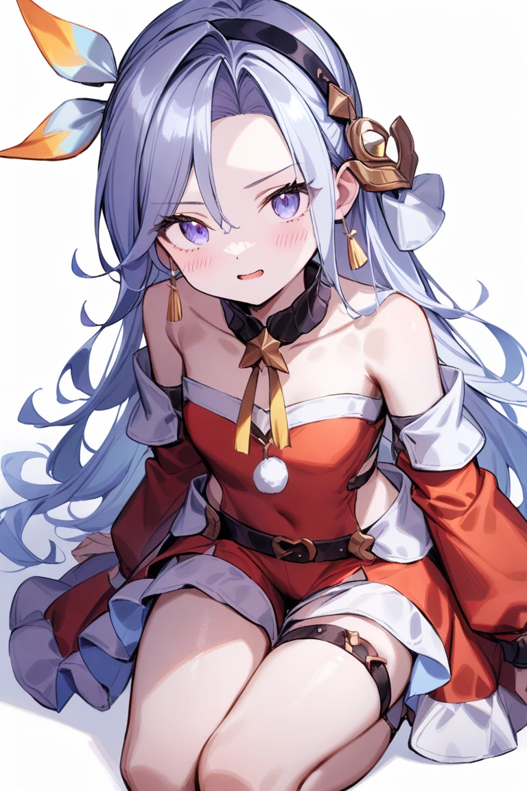 <lora:elena:0.8>,elena,1girl,solo,white background,simple background,little_girl,santa_costume,, masterpiece, best quality, very aesthetic, absurdres