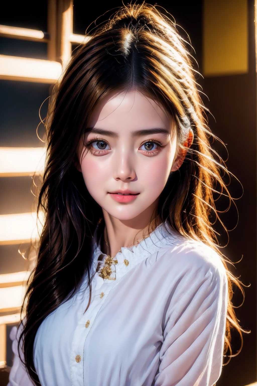 Ultra realistic art of a red and gold twilight