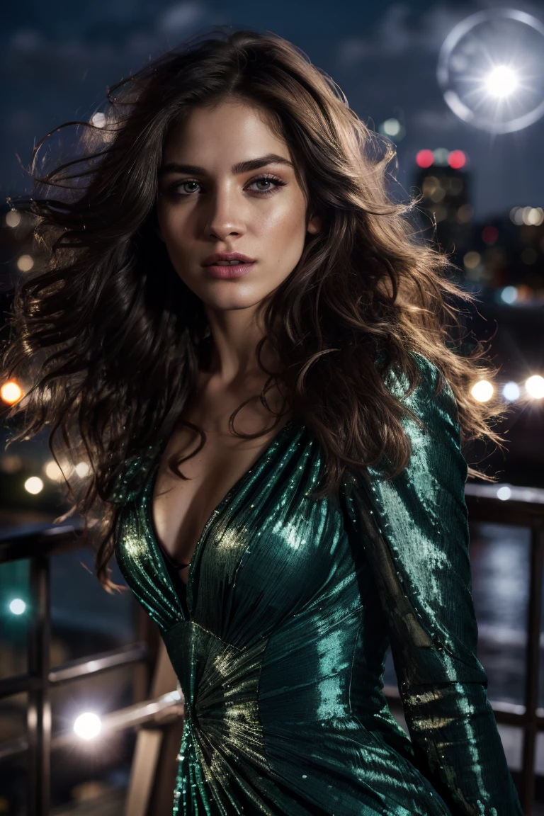 (analog photo),  1girl, "Annabeth O'Malley", (Irish:0.5, Hungarian:0.5), 24 years old, green eyes, arched eyebrows, snarky,, (((Ultra-HD-details, Ultra-HD-detailed, Ultra-HD-realistic))), ,  , elegant sequin-party-dress, deck of a superyacht, ((full-body-shot)), windblown-hair, (dramatic makeup), colorful, amazing, perfect lighting, bright colors, dramatic, dynamic, cinematic lighting, intricate details, epic, ((night, moonlight)),, 
BREAK, 8k resolution, highres, high detail, sharp focus, detailed skin,  8k uhd, bokeh, analog photography