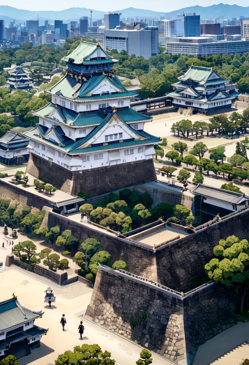 masterpiece, best quality, very aesthetic, absurdres,
Osaka Castle, architecture, scenery, east asian architecture, tree, outdoors, sky, blue sky, day, building
<lora:Osaka_Castle_SDXL_V1:1>