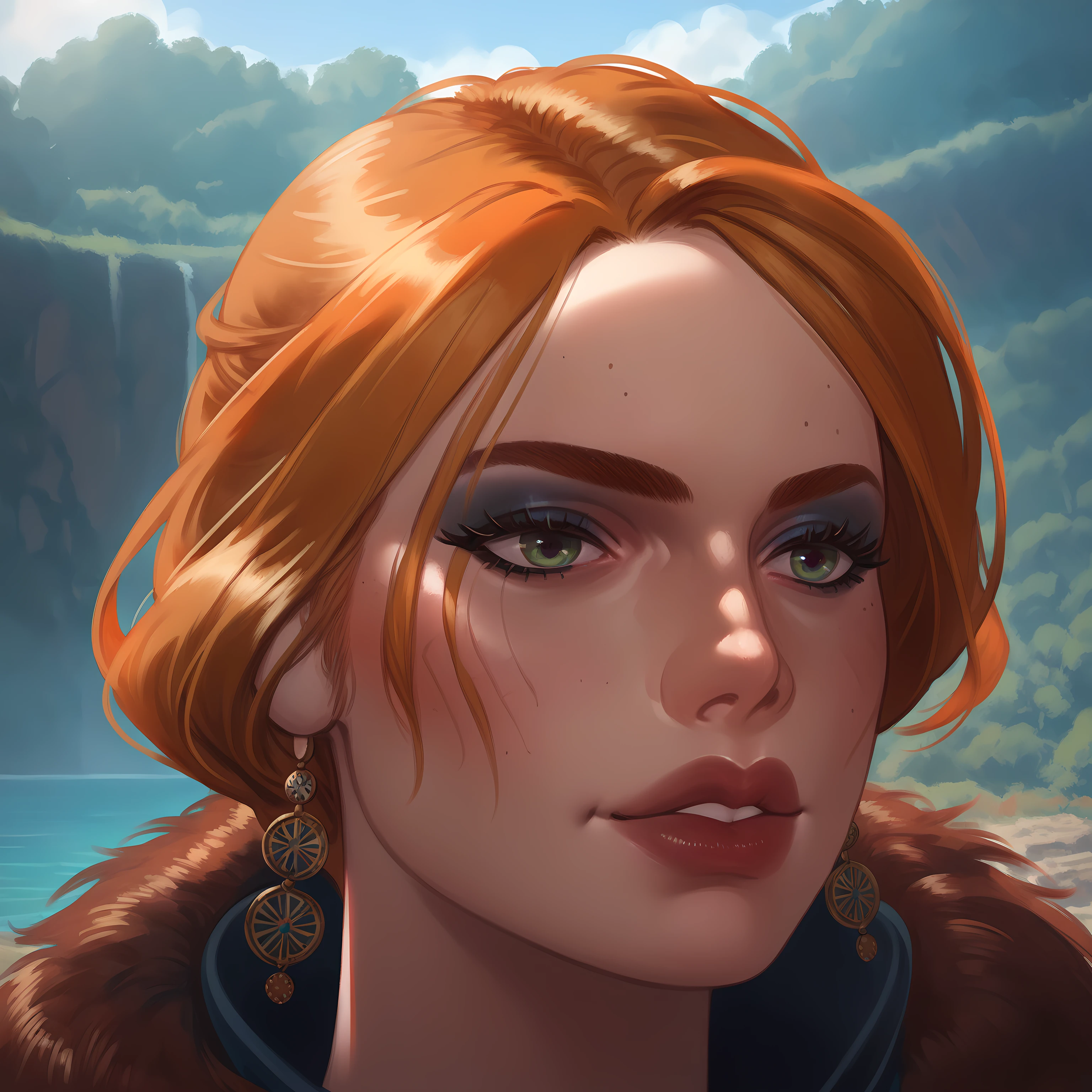 score_9,score_8_up,score_7_up,score_6_up,score_5_up,score_4_up,<lora:Smooth Anime Style LoRA XL (1):1>,<lora:Cerys_Witcher_Pony_XL:1>,cerys,detailed face,