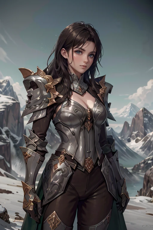 <lora:HXarmour_059:0.8>,mountain,glamour pose,, hxarmour,1girl,(dark brown armour:1.3),, ultra-detailed,extremely delicate and beautiful,(by exquisite colors block),masterpiece,best quality,unreal engine 5 rendering,movie light,movie lens,movie special effects,detailed details,HDR,UHD,8K,CG wallpaper,