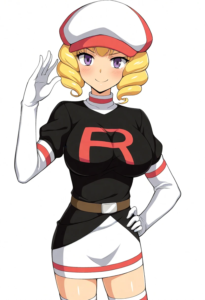 <lora:domino_XL-bf16-pony-v1:1>domino_(pokemon), team rocket uniform, BREAK score_9, score_8_up, score_7_up, BREAK   <lora:HyLper-Accelerate-PAseer:1>,source_anime, best quality, masterpiece, uncensored,(clear eyes:1.2),(4 finger:0.5),zPDXLpg