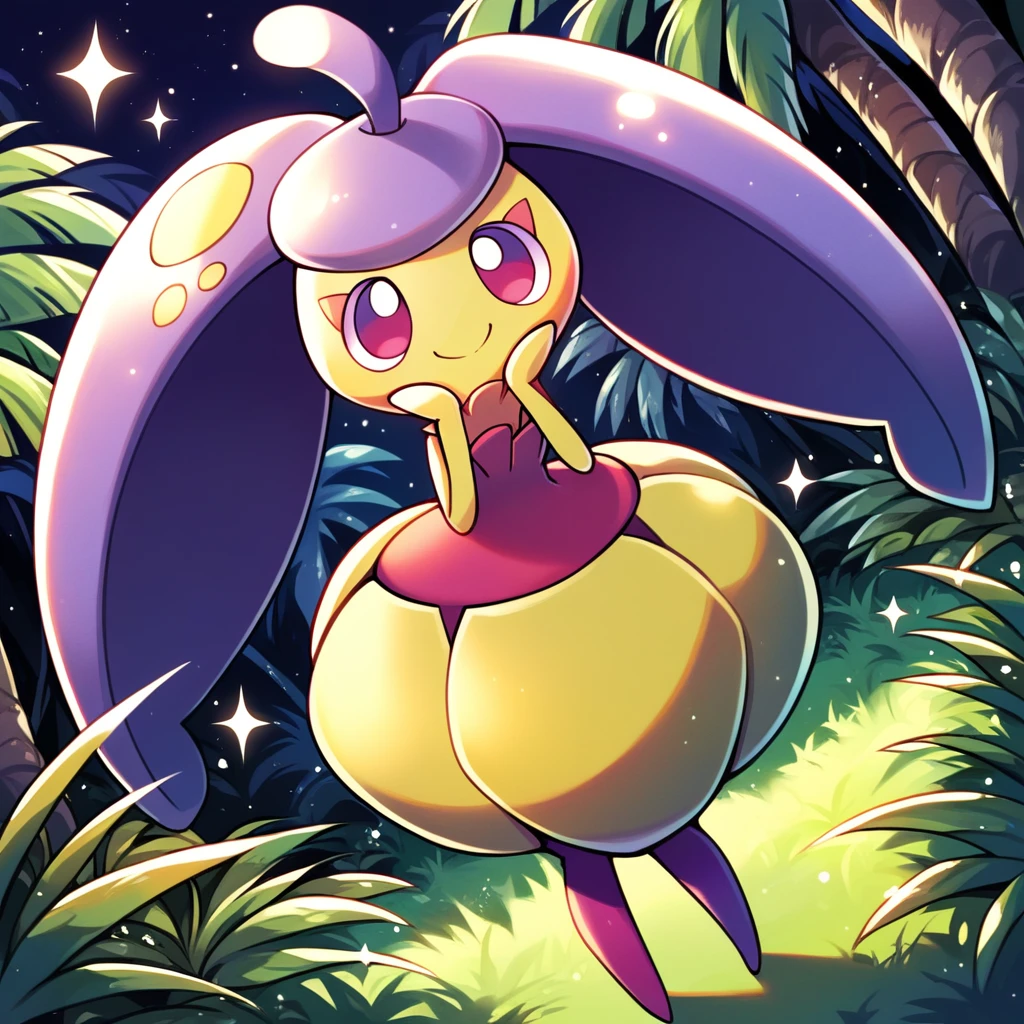 una sexy umbreon usando el omnitrix mostrando sus pechos grandes y su vagina y con algunos eeveelutions a su altededor mostrando el pene