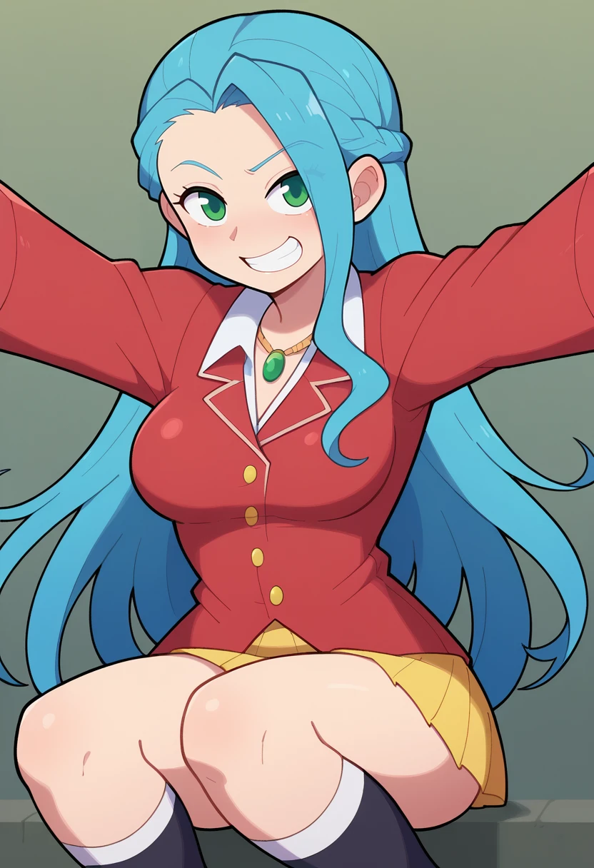 score_9, BREAK <lora:stealthbrock-guy-PONYv1:1>, 1girl, solo, nefertari vivi,