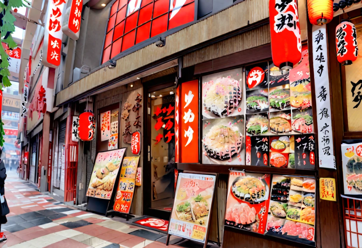 masterpiece, best quality, very aesthetic, absurdres,
yukari, scenery, storefront, japan, scenery, shop, lantern, food, paper lantern, traditional media
<lora:yukari_storefront_SDXL_V2:1>