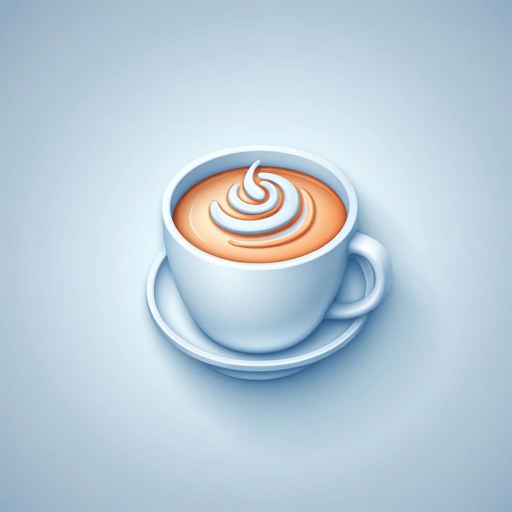 vector icon in 3D style of cup, shadow, <lora:vector3Dstyle:1>