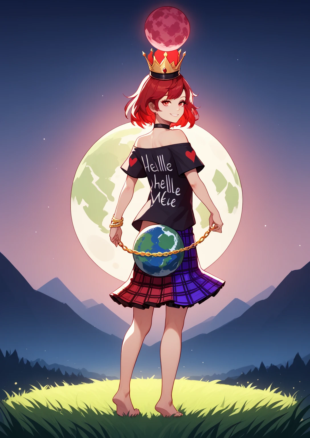 Hecatia Lapislazuli - Touhou | Pony Trained Hecatia v1.0