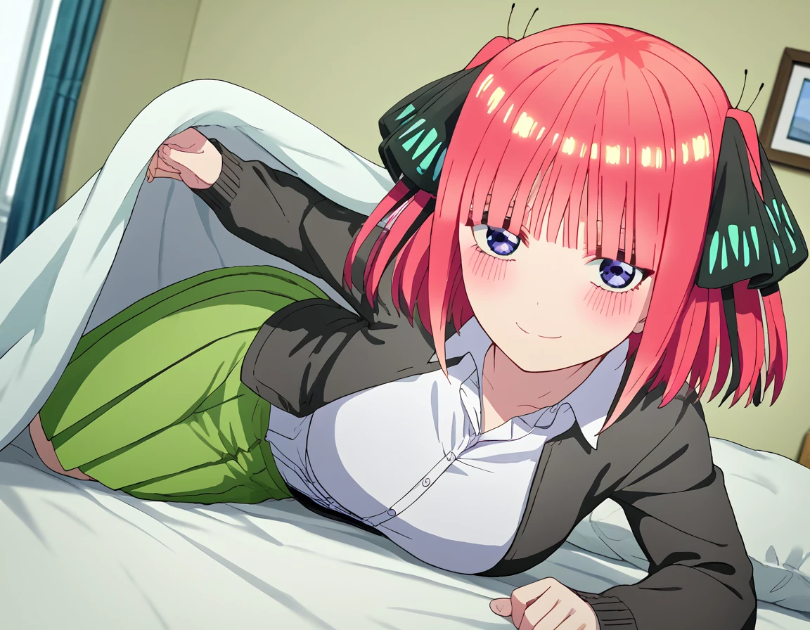 (better quality:1.3), Mitsuri Kanroji, to hide, rift, charming, rosto sexy, sexy, The body is bent., big ass, big girl , ((under))