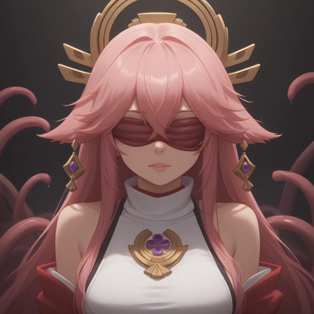[PonyXL]  Covered eyes by Tentacle / Tentacle blindfold v1.0