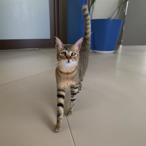the walking bonnie cat