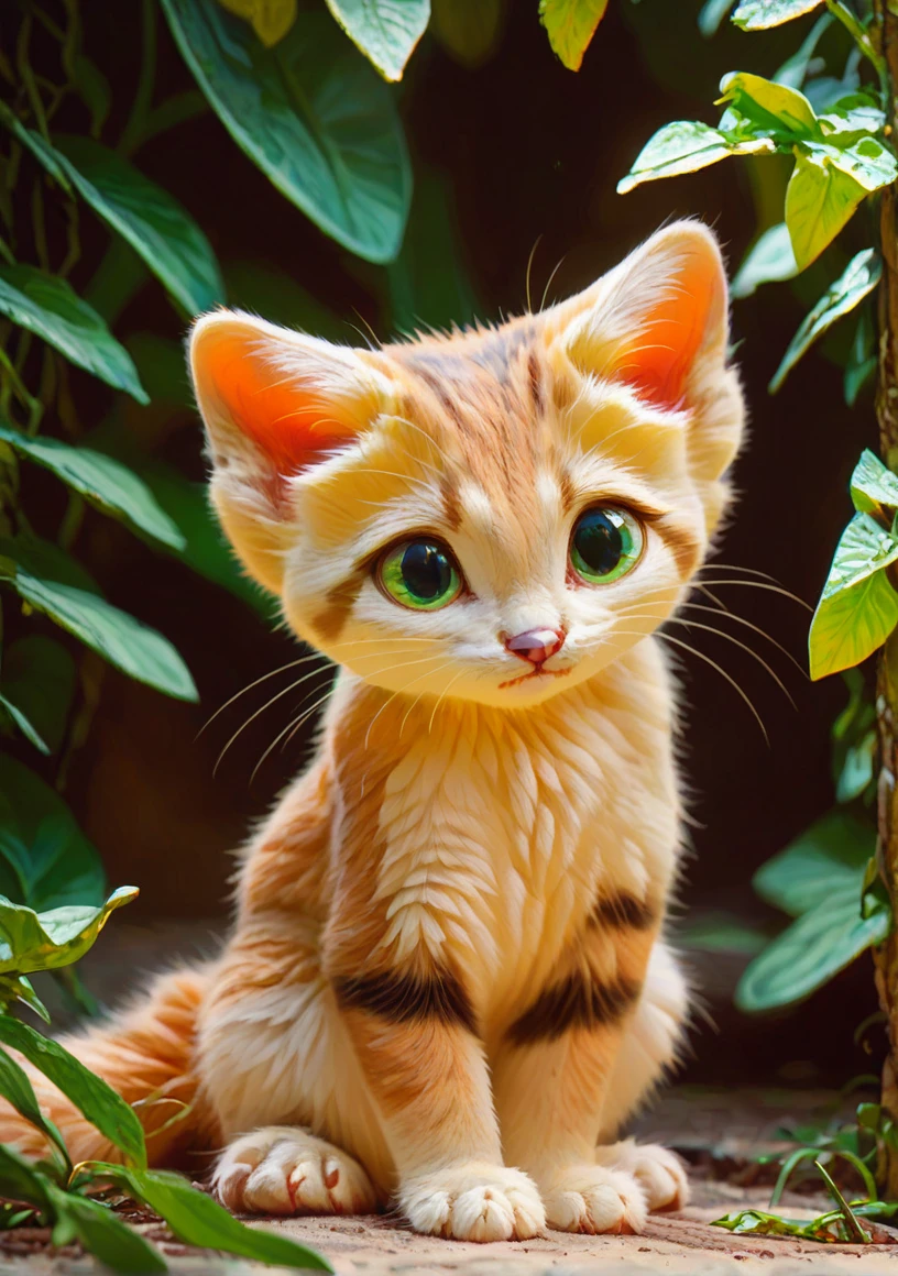 garden,sandcat,(kitten:1.4),solo,run,soft fur,green eyes,
<lora:æ²ä¸ç«:0.8>
<lora:naip33:0.7> <lora:Impressionism Oil Painting Style LoRA_Pony XL v6:0.5>, score_9, score_8_up, score_7_up, score_6_up, score_5_up, score_4_up,zPDXL