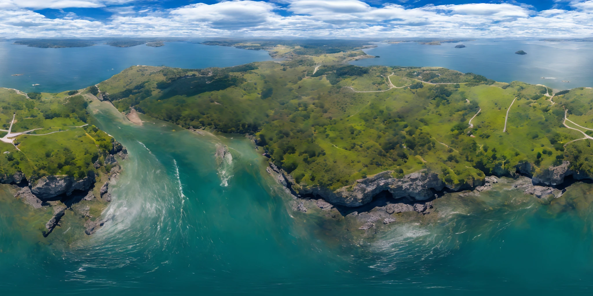 360panorama,<lora:360èªæ-V1.1:1>,Aerial panoramic view of coastline,coastal area,conducting a panoramic aerial photography session,capturing a dynamic and immersive view of the coastline,varied coastal features including beaches,cliffs,and rocky outcrops,utilizing High Dynamic Range (HDR) imaging techniques,skilled drone operator and photographer,realistic portrayal with enhanced dynamic range,DJI drone for aerial photography,aerial panoramic photography,natural tones with enhanced color depth,utilizing HDR technology for improved clarity and detail,high-resolution imagery capturing the stunning coastal landscape,<lora:å
å½±_SD1.5:1>,