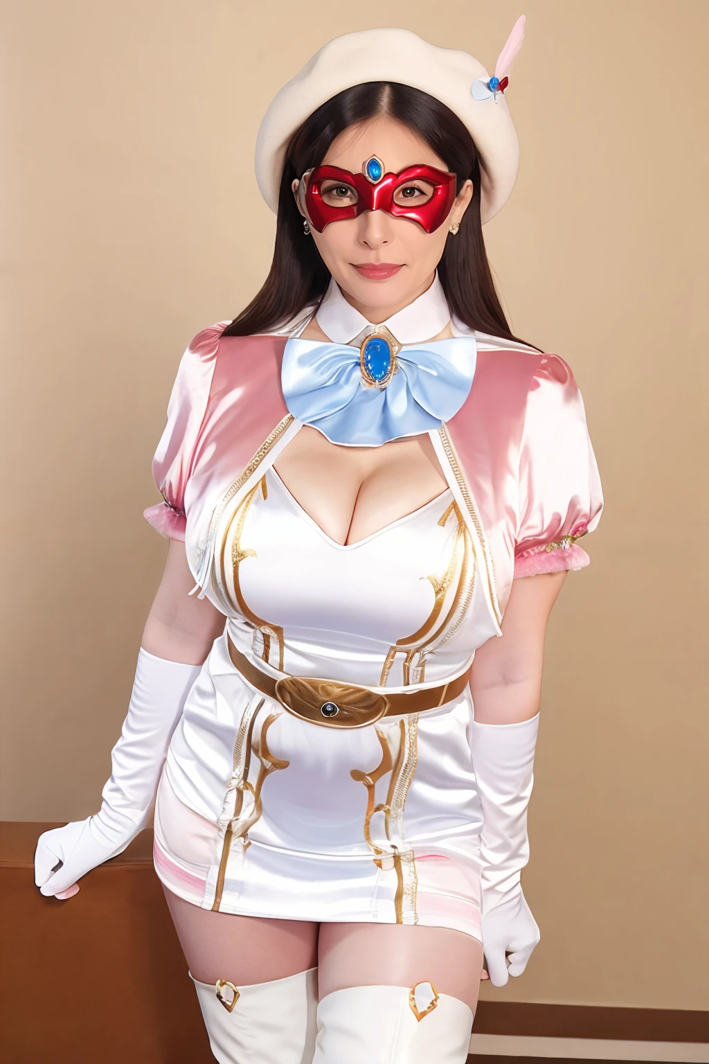 Masked Fontaine series 美聖女仮面フォンテーヌ (Realistic, semi-realistic JAV rendition) Aurora v1