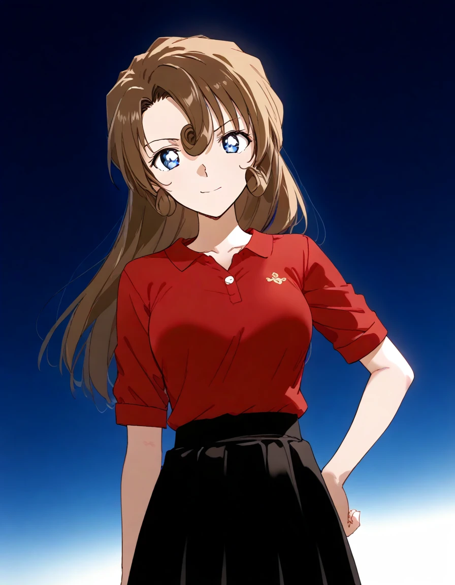 <lora:kudou_yukiko_XL-bf16-pony-v1:1>kudou_yukiko,red shirt, black skirt,, BREAK score_9, score_8_up, score_7_up, BREAK  source_anime, best quality, masterpiece, uncensored,(clear eyes:1.2),(4 finger:0.5),zPDXLpg <lora:Hyper-SDXL-8steps-lora:1>