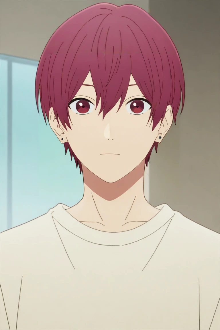 score_9, score_8_up, score_7_up, source_anime, rating_safe, intricate details, anime screencap, anime coloring, , looking at viewer, , 1boy, solo, male focus, <lora:souma_shiki_pony:0.98>, souma_shiki, red hair, red eyes, short hair, hair between eyes, bangs, wide angle, wide shot, cowboy shot, dining room, light, (pose), :D, toga costume, <lora:sdxl_lightning_8step_lora:1>