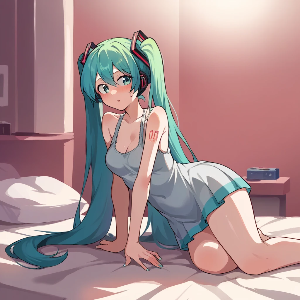 score_9, score_8_up, score_7_up, score_6_up, score_5_up, score_4_up, source_anime,BREAK, 1girl, hatsune miku, love hotel,
<lora:pony_love_hotel:1>