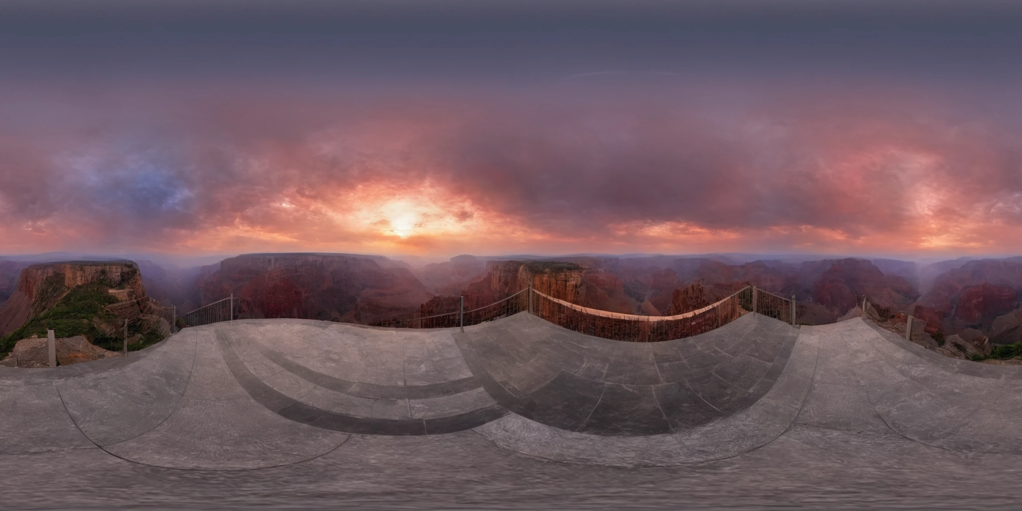 360panorama,Centered Horizon,No seams,<lora:HMSGXL_epoch_9:1>,A Sun,HDR,perfect anatomy,highly detailed,colossal canyon that is shrouded in mystic fog (natural:1.4) aura wild force,sunset,mystical sky,glowing,dazzling,shine,translucent,evil aura,RedGlitter,swirling ink,zavy-chnsdrgn,SK_Fantasy,<lora:å
å½±XL:1>,