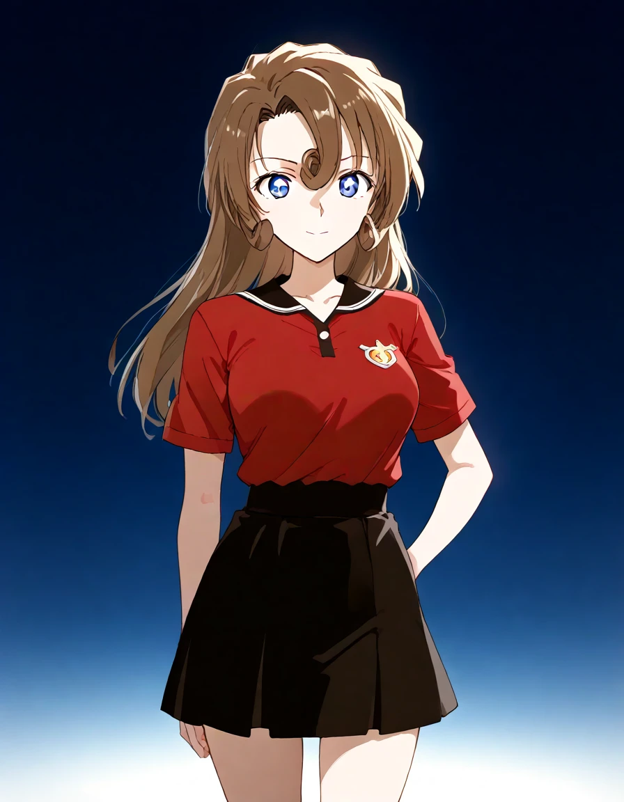 <lora:kudou_yukiko_XL-bf16-pony-v1:1>kudou_yukiko,red shirt, black skirt,, BREAK score_9, score_8_up, score_7_up, BREAK  source_anime, best quality, masterpiece, uncensored,(clear eyes:1.2),(4 finger:0.5),zPDXLpg <lora:Hyper-SDXL-8steps-lora:1>