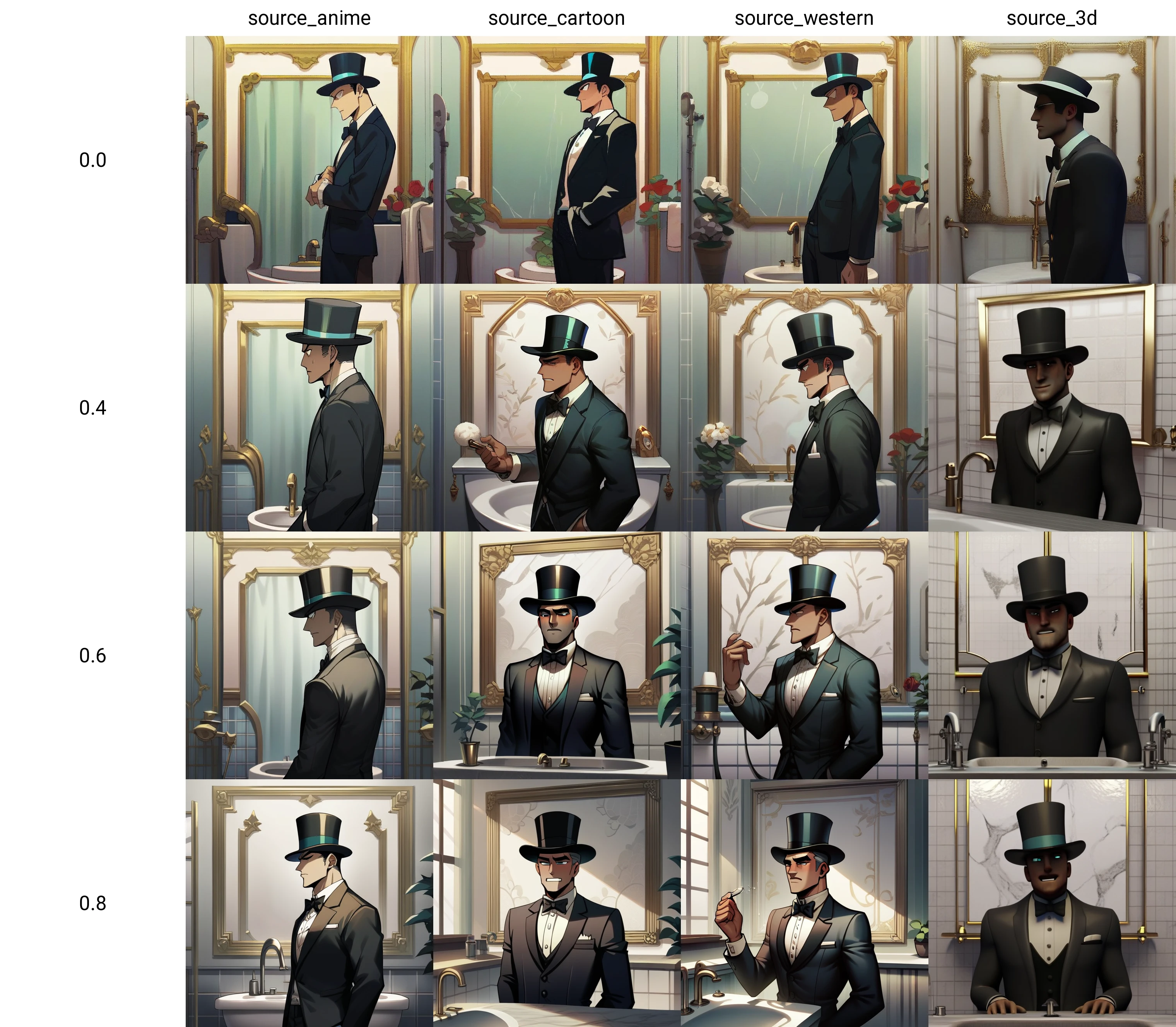 score_9, score_8_up, score_7_up, score_6_up, score_5_up, score_4_up, rating_safe,source_anime,cropped,potrait,1boy,indoors,top hat,tuxedo,bathroom, <lora:PonyBackgroundDetailerV2:0.0>