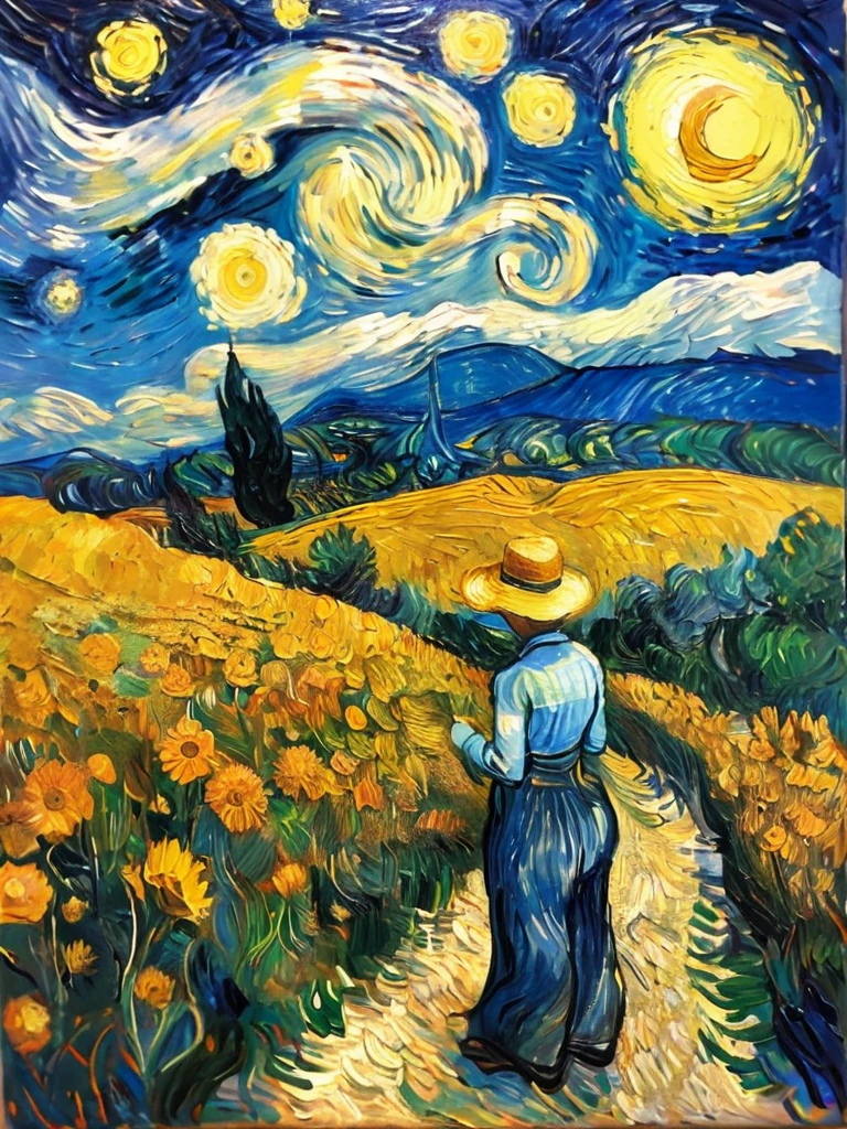 masterpiece,best quality,<lora:tbh123-sdxl:0.9>,landscape,oil painting,style of Vincent van Gogh,