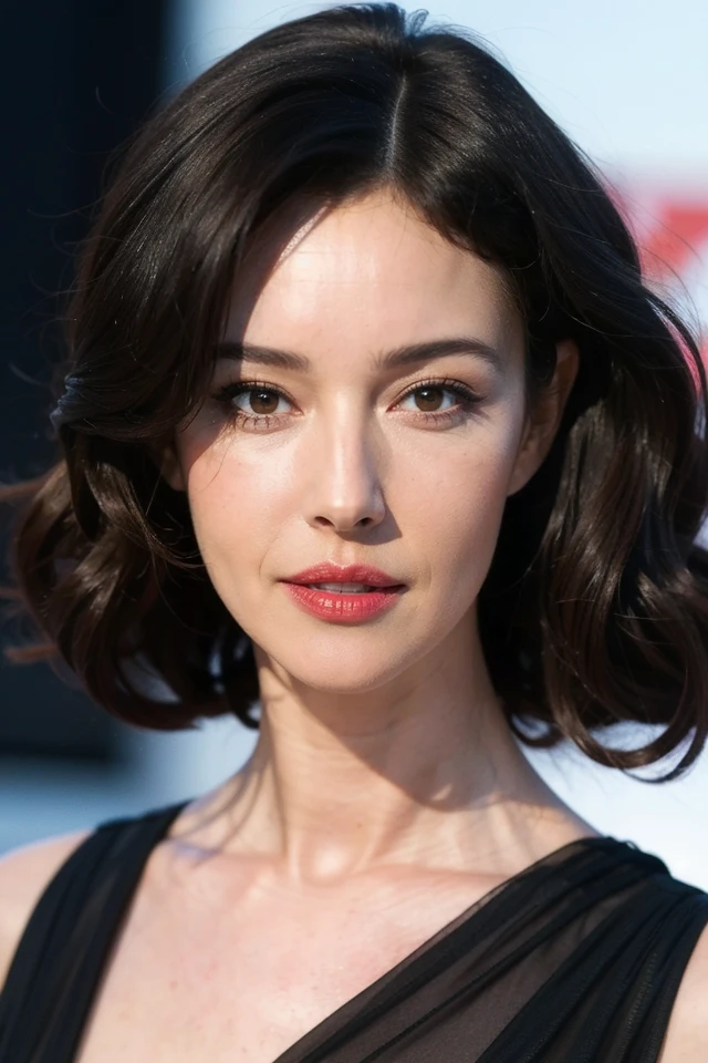 1girl,solo focus,blurry,looking at viewer,lips,brown hair,black dress,blurry background,realistic,curly hair,makeup,
best quality,masterpiece,illustration,Amazing,finely detail,masterpiece,official art,extremely detailed CG unity 8k wallpaper,incredibly absurdres,huge filesize,ultra-detailed,highres,extremely detailed,realistic,,<lora:Monica Bellucci_20240514164550:0.8>