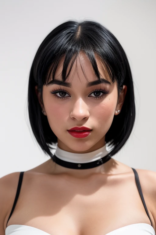 DEN_urbabydollxo_OF,
headshot,face focus,bright,(plain white background:1.2),bare shoulders,(black corset:1.2),strong eyeliner,Red lipstick,mouth open,
bokeh, f1.4, 40mm, photorealistic, raw, 8k, textured skin, skin pores, intricate details <lora:epi_noiseoffset2:1>, epiCRealism