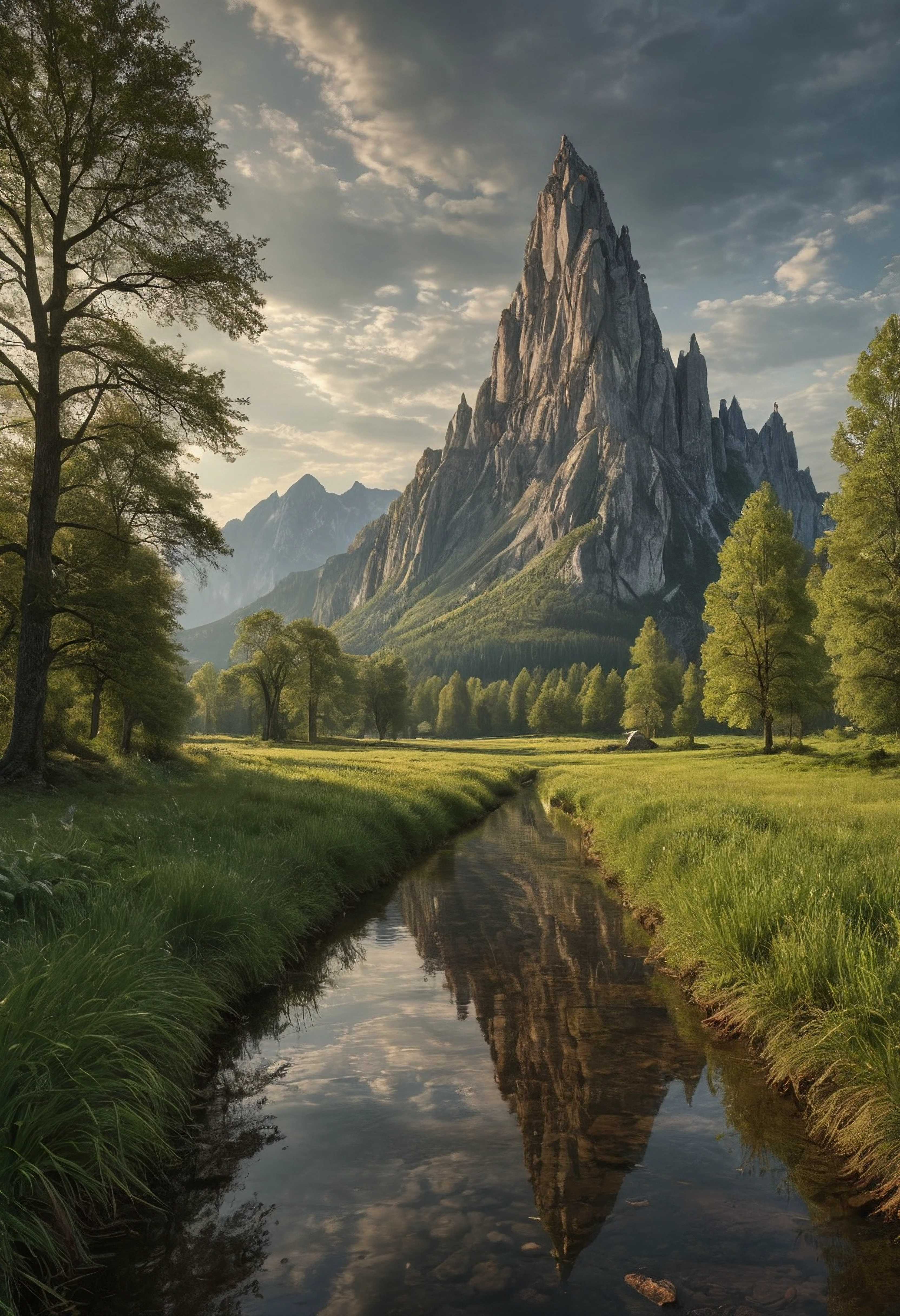 Dariusz Klimczak’s finest artwork, HDR photography blending surreal elements with realistic landscapes, executed in RAW file format, featuring intricate details, high dynamic range, showcasing Klimczak’s unique style, ready for post-processing, ultra fine, ultra realistic --c 25