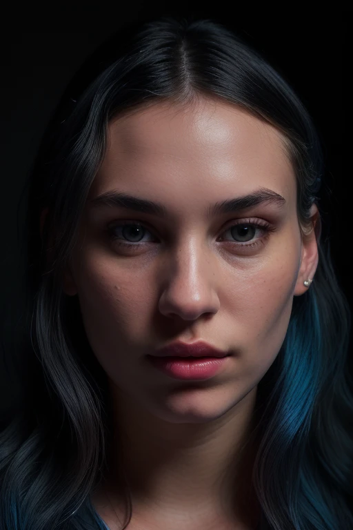 DEN_swordgirlfrend_OF,
(headshot:1.2) portrait on a (plain dark background:1.2), (headshot:1.2), (face focus:1.1), intricate (beautiful eyes:1.2), (wide open eyes:1.1), Big eyes, clean photo, lighting from behind, (Red lighting from the left:1.3), (Blue lighting from the right:1.3),
bokeh, f1.4, 40mm, photorealistic, raw, 8k, textured skin, skin pores, intricate details <lora:epi_noiseoffset2:1>, epiCRealism