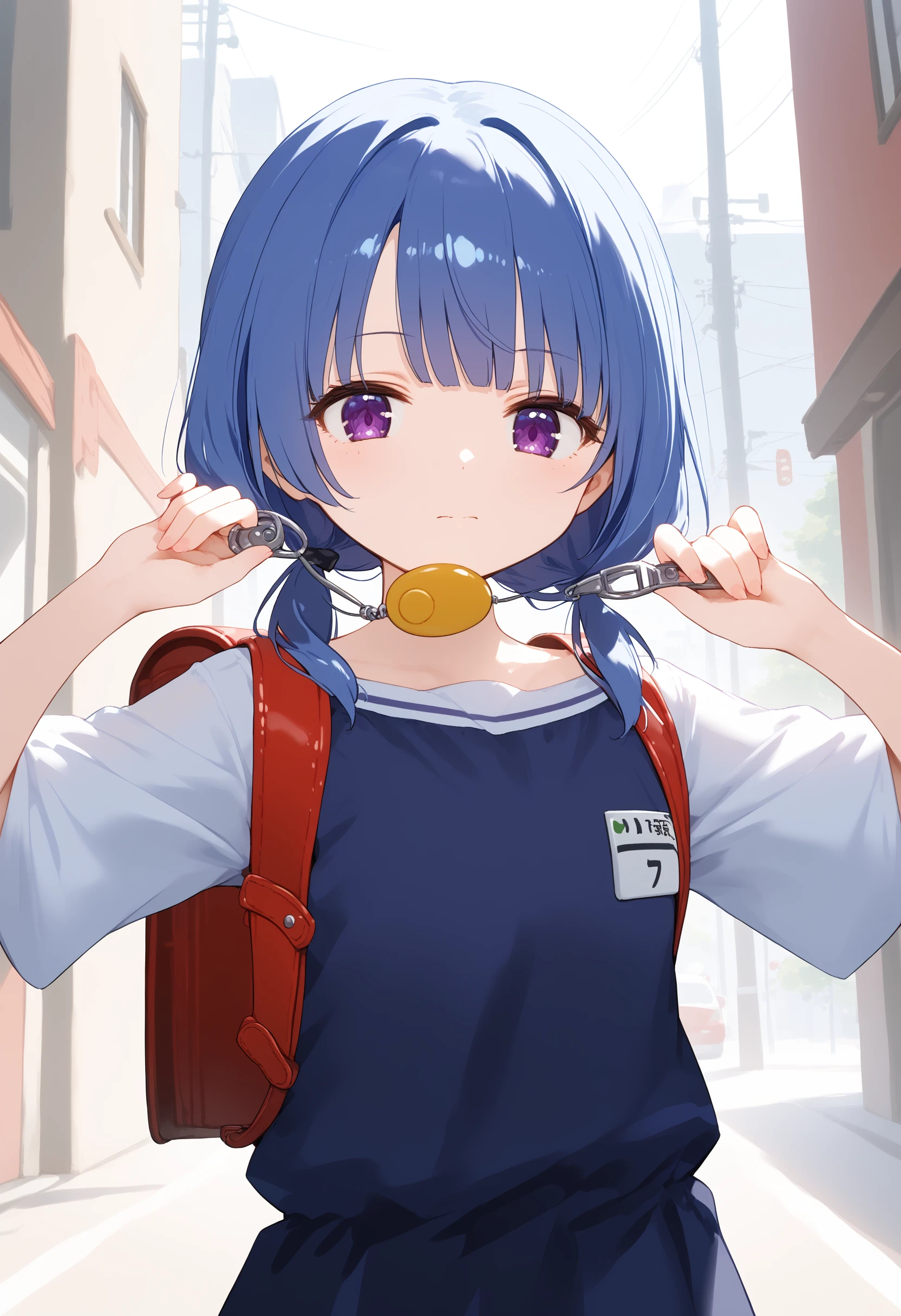 [SDXL&Pony] crime prevention buzzer / 防犯ブザー